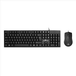 Powertech PT-1075 Black Σετ Πληκτρολόγιο & Ποντίκι