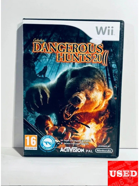 Cabela's Dangerous Hunts 2011 Used Wii