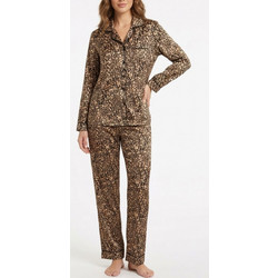 Γυναικείο σετ πιτζάμας σατέν Animal print LOVELX S190 EAN: 7102159012