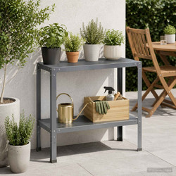Τραπέζι φύτευσης 100 x 40 x 80 cm Χάλυβας με επίστρωση πούδρας 8014857