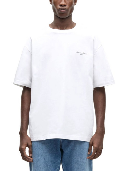 SAUNI 11725 BACK PRINT T-SHIRT UNISEX SAMSOE SAMSOE