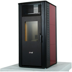 Werstahl Ζευς ZS16 Σόμπα Pellet Αερόθερμη 16kW