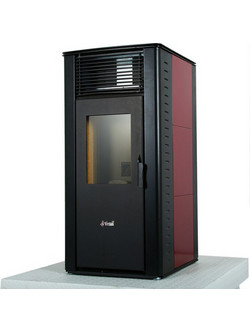Werstahl Ζευς ZS16 Σόμπα Pellet Αερόθερμη 16kW