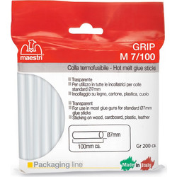Roma Maestri Ράβδοι Σιλικόνης Rods M-7/100 200γρ Διαφανής (1196750) (ROM1196750)