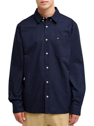Quiksilver Smoke Trail Oxford Ανδρικό Πουκάμισο Navy Μπλε EQYWT04699-KTP0
