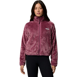 Columbia Fire Side Reignited Sherpa Full Zip Γυναικεία Ζακέτα με Φερμουάρ Ροζ 2173391-551