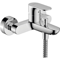Hansgrohe Rebris S 72440000 Αναμεικτική Μπαταρία Μπανιέρας Ασημί