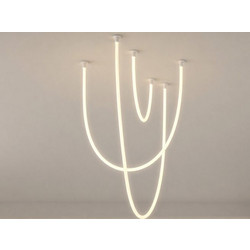 01568 Led Σωλήνες με 2m & 3.5m & 5m σε Συνδυασμό 3 τεμάχια