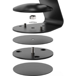 Compulocks Βάση Περιστροφική για Core Stand Μαύρη