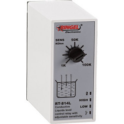 RINGEL RT-814L Επιτηρητής στάθμης αγώγιμων υγρών με ρύθμιση ευαισθησίας 230VAC 8pin 26566