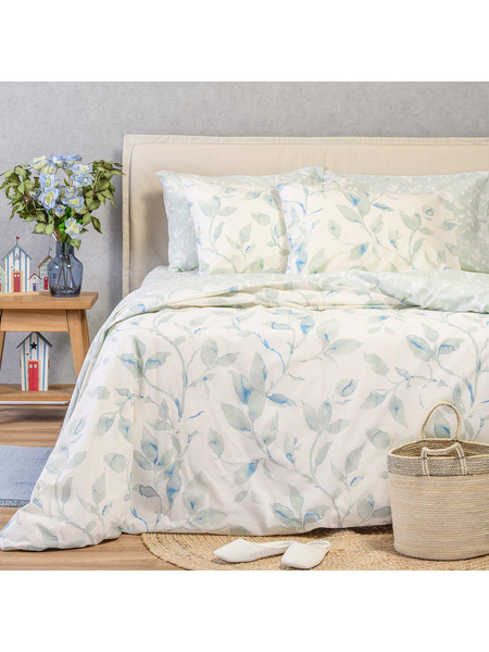 ΠΑΠΛΩΜΑΤΟΘΗΚΗ ΜΟΝΗ PEARL BLUE ULTRA LINE (165X245) MELINEN 165Χ245