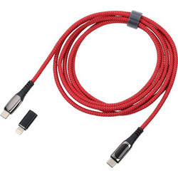 Καλώδιο USB Troika Charging SPEEDY XL Red