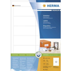 Ετικέτες Herma labels Premium A4 White 97x42,3 mm 2400 pcs