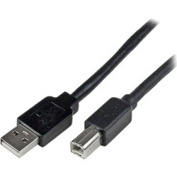 Καλώδιο USB A σε USB B Startech USB2HAB65AC Μαύρο