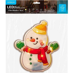 Modee Lighting 6 C4007 Χριστουγεννιάτικα Λαμπάκια LED Μπαταρίας