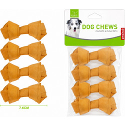 Nunbell Beef Chews Bones 7.6cm 4τμχ