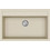 Helika Quadro SQQ103-111W Ένθετος Νεροχύτης Γρανίτη Μπεζ SQQ103W-111-AQF-001V-Τ 79x51cm