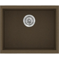 Sanitec Classic 341 Ένθετος Νεροχύτης Γρανίτη Ματ Granite Rust 40x50cm