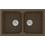 Sanitec Classic 322 Επικαθήμενος Νεροχύτης Γρανίτη Ματ Granite Rust 81x50cm