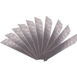 TOP MASTER Λάμες φαλτσέτας μαύρες 18x100x0.5mm SK2 10τεμ 370302