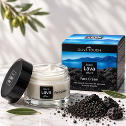 Olive Touch Black Lava Effect Face Cream 50ml