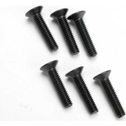 4 x 18 mm HEX SCREWS COUNTERSUNK MACHINE (6 PCS ) - TRAXXAS 2547