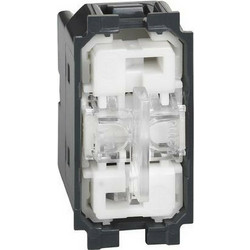 Thermostat Living Now 2-module display black