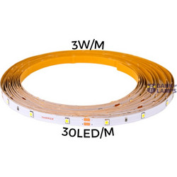 LED strip 3W/m 30led/m 12V IP67 3000K 333Lum/m 60'000h CRI90 (5m)