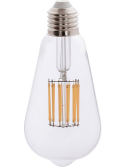 ΛΑΜΠΤΗΡΑΣ LED FILAMENT 12W E27 2700K ΔΙΑΦΑΝΟΣ