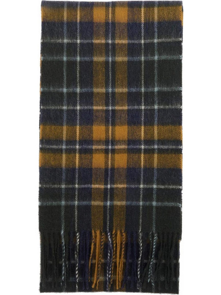 κασκόλ BARBOUR New Check Tartan Scarf USC0137 Κόκκινο Μπλε