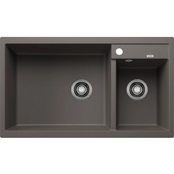 Blanco Metra 9 Ένθετος Νεροχύτης Γρανίτη Volcano Grey 86x50cm
