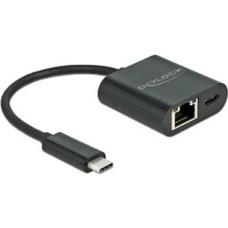 DeLOCK 66644 Ενσύρματος Ethernet USB-C Αντάπτορας Δικτύου 1Gbps
