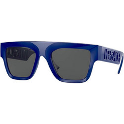 Versace VE4430U 5294/87 Γυναικεία Γυαλιά Ηλίου Τετράγωνα Κοκάλινα Μπλε με Μαύρο Polarized Φακό