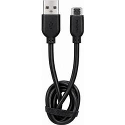 Yesido Καλώδιο USB Micro Usb 2.4A 1 Μέτρο - Μαύρο