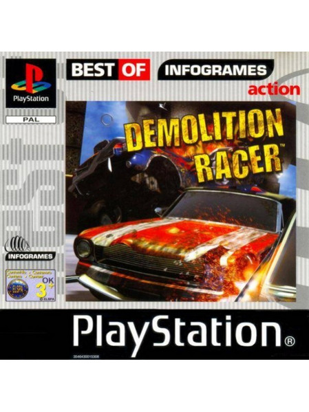 Demolition Racer Best of Infogrames Used PS1