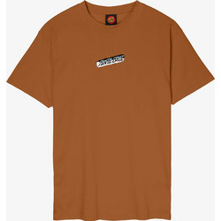 SANTA CRUZ Men Damaged Hand T-shirt - RUST - SCA-TEE-13950