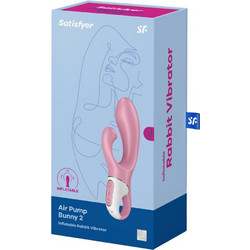 Satisfyer Air Pump Bunny 2 Δονητής Rabbit Ροζ