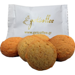 Μπισκότα Getcoffee Βουτύρου - 100 τεμάχια (600g) ατομικά