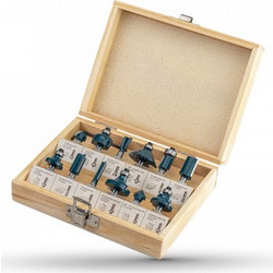 BHT1615 ΦΡΕΖΕΣ ΡΟΥΤΕΡ ΣΕΤ 12τμχ Φ6 BORMANN PRO BHT1615 054672