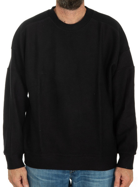 NINETEEN M L/S T-SHIRT - 19226-1024-BLACK BLACK