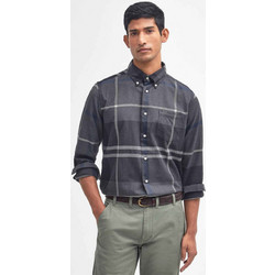 Barbour Ανδρικό Πουκάμισο Καρό Μακρυμάνικο Γκρι MSH4980-GY38