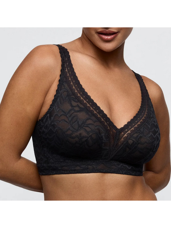 Primadonna Miyara Bralette χωρίς Μπανέλα Μαύρο 0163626