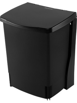 Brabantia Built-in Waste Bin Black 10 L