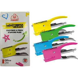 Roma Maestri Συρραπτικό Mini Plier No.10 Neon +Νο10 δώρο (0014030) (ROM0014030)
