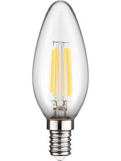 GOOBAY LED λάμπα candle 65393, E14, Filament, 6W, 2700K, 1055lm