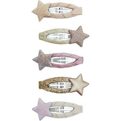 Παιδικά Κοκαλάκια Μαλλιών Mimi & Lula Stellina Mini Hair Clips 5τμχ