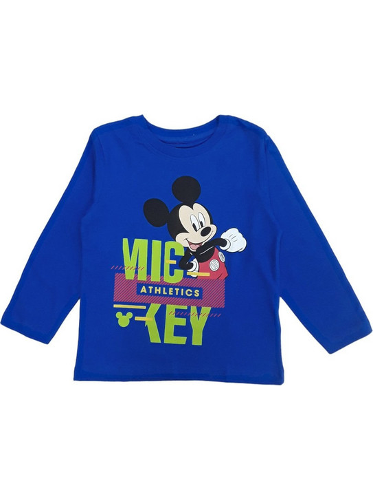 Disney Mickey Παιδική Μπλούζα Μακρυμάνικη Μπλε 8020307
