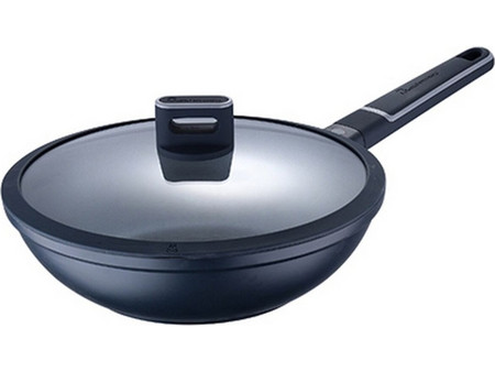 Masterpro Indigo Τηγάνι με Καπάκι 28cm