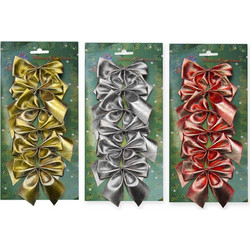 Φιόγκοι σετ=6τεμ 8cm Xmasfest 113272 93-252