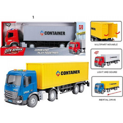 MARTIN TOYS ΦΡΙΞΙΟΝ CONTAINER 1:18 ΜΕ ΦΩΤΑ & ΗΧΟΥΣ RJ3363